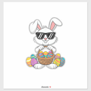 Adesivo Páscoa Meninos Meninas Crianças Bebê Coelho Coelho