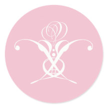 Páscoa rosa do folheto branco