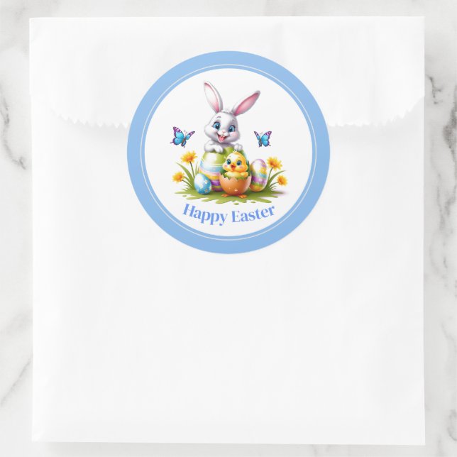 Adesivo Páscoa Stickers-Bunny (Bolsa)
