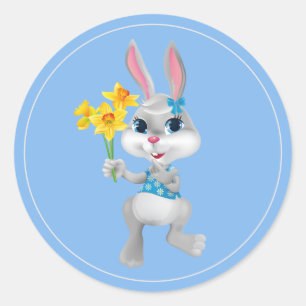 Adesivo Páscoa Stickers-Bunny