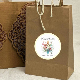Adesivo Páscoas Religiosas de Pastel Cruzado Floral