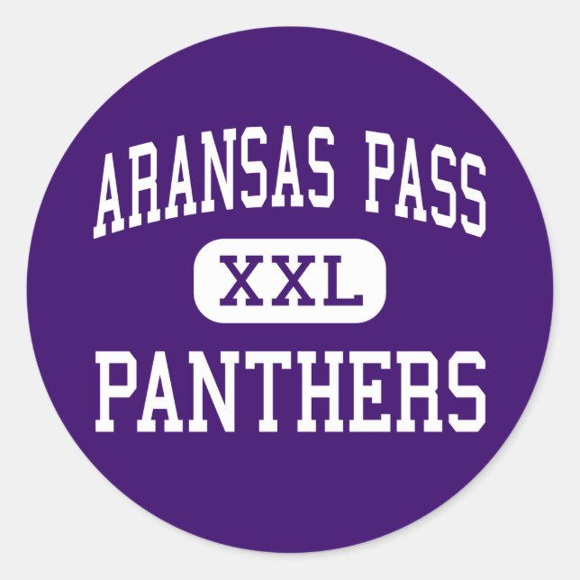 Adesivo Pass - Panthers - High - ArKansas Pass (Frente)
