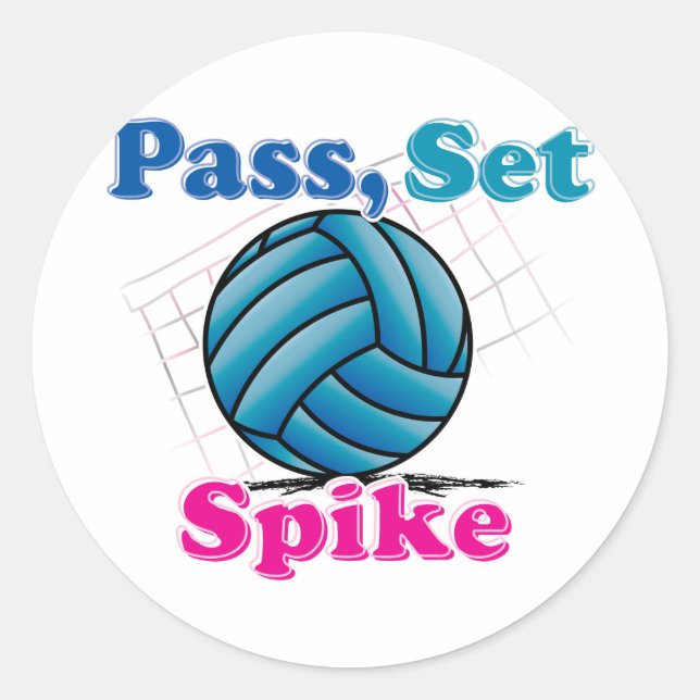 Adesivo Pass Set Spike (Frente)
