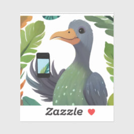 Adesivo Passado do pássaro