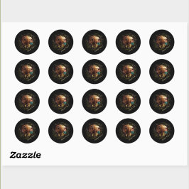 Adesivo Passado Ecoou Menino Caprichoso e Bisonte