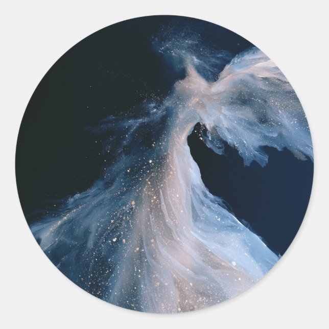 Adesivo Passagem Celestial | Anjo Alado (Frente)