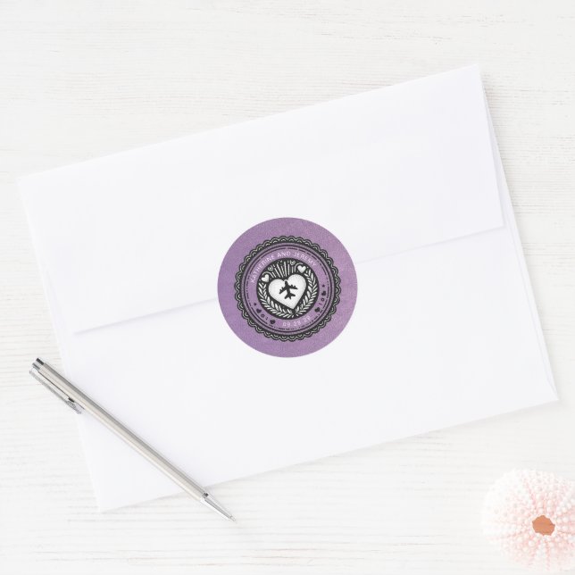 Adesivo Passaporte do Lavanda Mexico (Envelope)