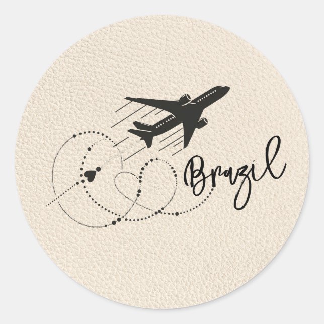 Adesivo Passaporte Ivory Brasil (Frente)