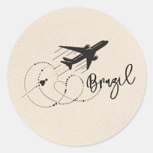 Adesivo Passaporte Ivory Brasil
