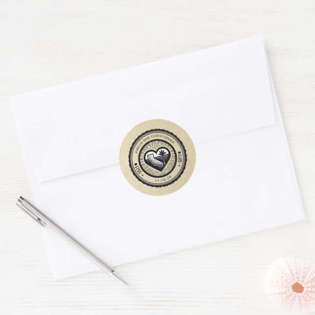 Adesivo Passaporte para Champagne California (Envelope)