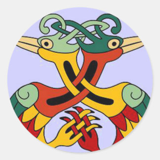 Adesivo Pássaro Celta