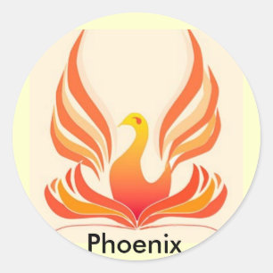 Adesivo Pássaro de Phoenix