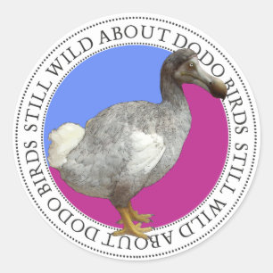 Adesivo Pássaro do Dodo
