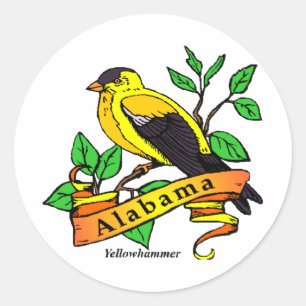 Adesivo Pássaro do Estado do Alabama
