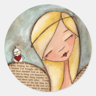 Adesivo Pássaro em uma asa - Angel Stickers