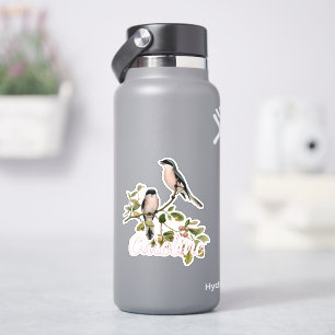 Adesivo Pássaros Antigos Bonitos Personalizados Em Árvore 