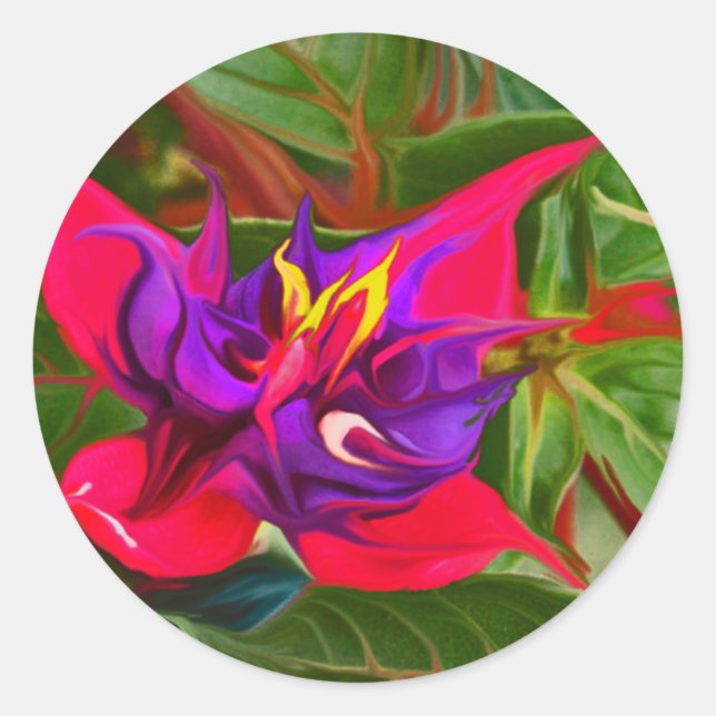 Adesivo Pássaros De Pintor De Paraíso (Frente)