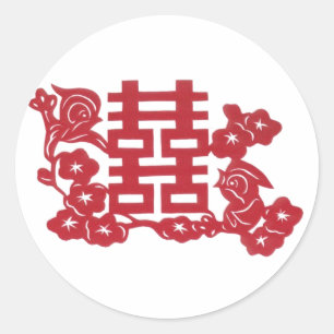 Adesivo Pássaros dobro da felicidade