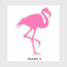 Pássaros Silhouette Flamingo Rosa Selvagem