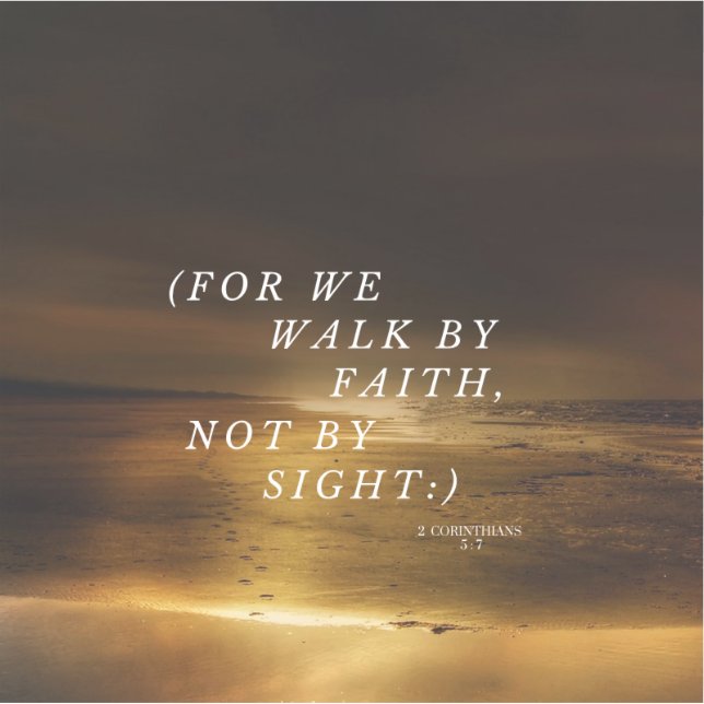 Adesivo Passear por Faith Sticker (Frente)