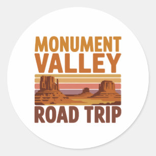 Adesivo Passeio de Carro por Monument Valley - Aventura Cê