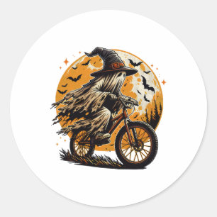 Adesivo Passeio de Ciclismo de Montanha Fantasma no Hallow