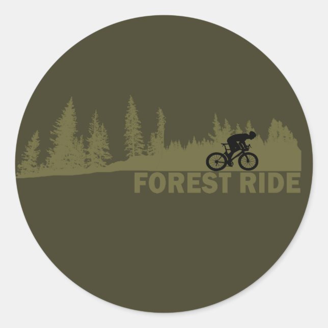 Adesivo Passeio de downhill MTB Ciclismo de montanha (Frente)