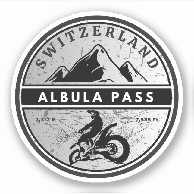 Adesivo Passeio de motocicleta em albula (Frente)