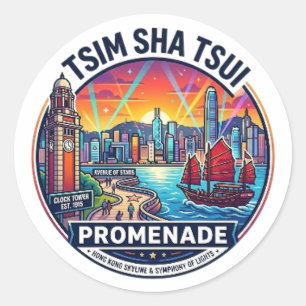 ADESIVO PASSEIO DE TSIM SHA TSUI