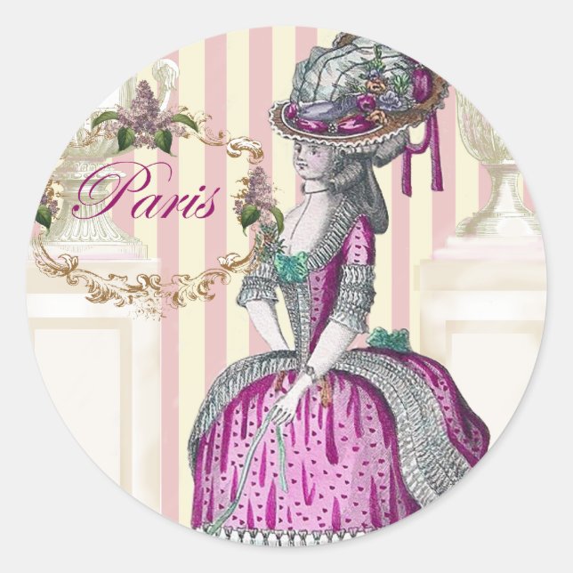 Adesivo Passo da manhã no Champs-Élysées (Frente)