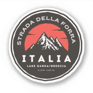 Adesivo passo della forra de moto italiano apls