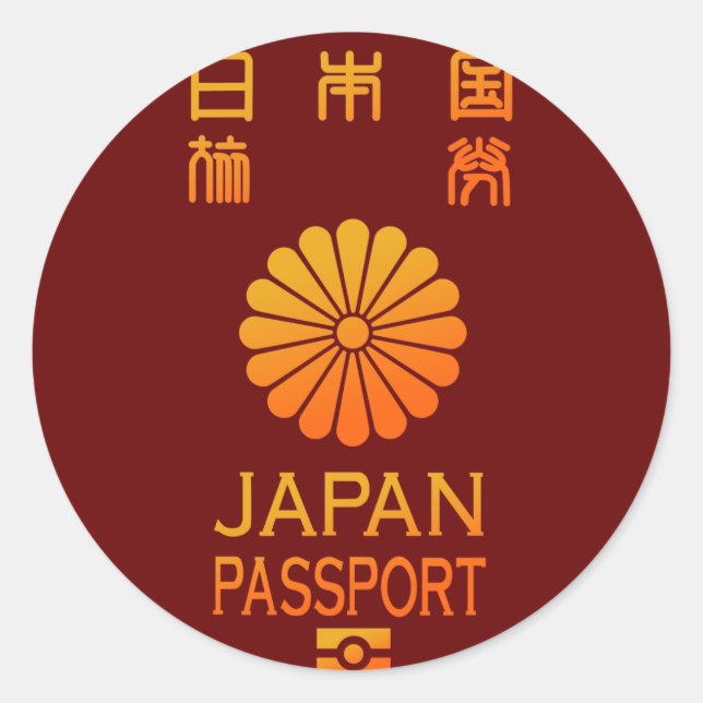 ADESIVO PASSPORT(JAPAN) (Frente)
