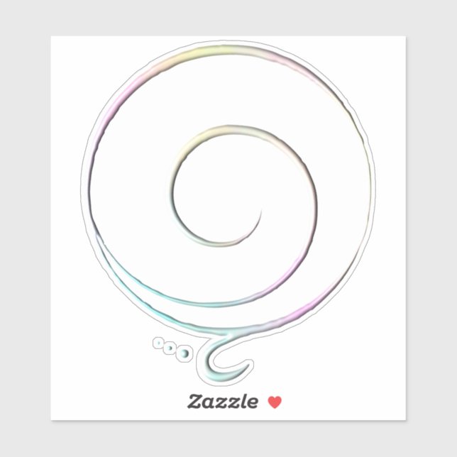 Adesivo Pastel Gratitude  (Folha)