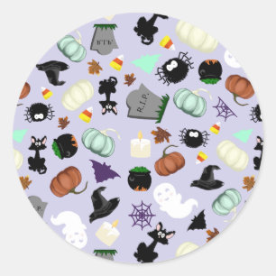 Adesivo Pastel Halloween