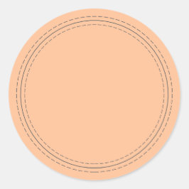 Adesivo Pastel Laranja Escrever Por Cima Rústico Caseiro S