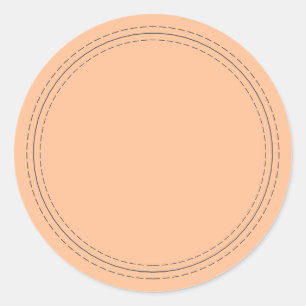 Adesivo Pastel Laranja Escrever Por Cima Rústico Caseiro S