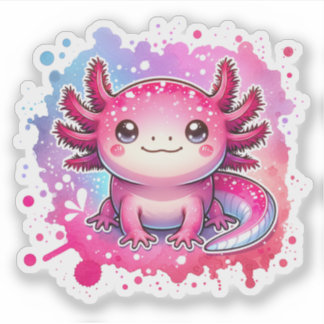 Adesivo Pastel-macaco Axolotls Novas Designs Ruas de vinil