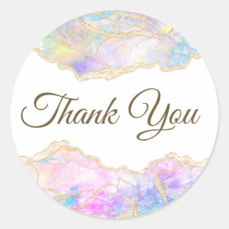 Adesivo Pastel Opal Obrigado
