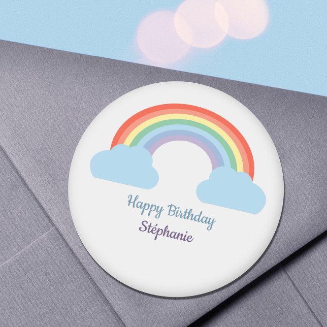 Adesivo Pastel Rainbow (Pastel Rainbow Sticker)