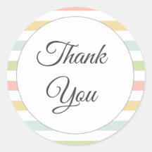 Pastel striped, obrigado colorido