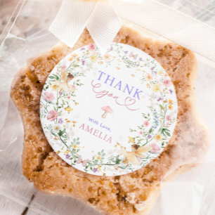 Adesivo Pastel Wildflower Fairy First Party