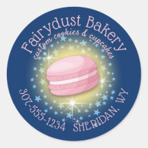 Pastelaria de padaria de macaroon personalizada