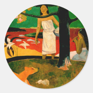 Adesivo ‪ Pastorales Tahitiennes ‬ por Paul Gauguin