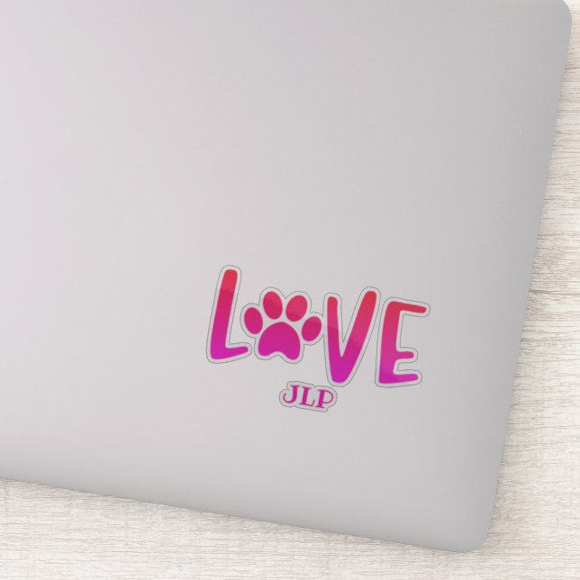 Adesivo Pata de Amor Iniciada (Detalhe)