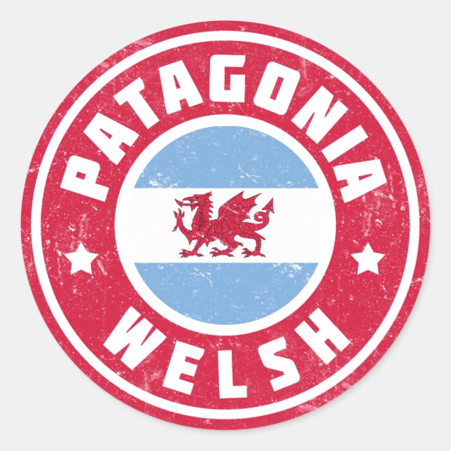 Adesivo Patagonia Welsh Flag (Frente)