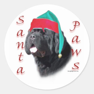 Adesivo Patas do papai noel de Terra Nova (preto)