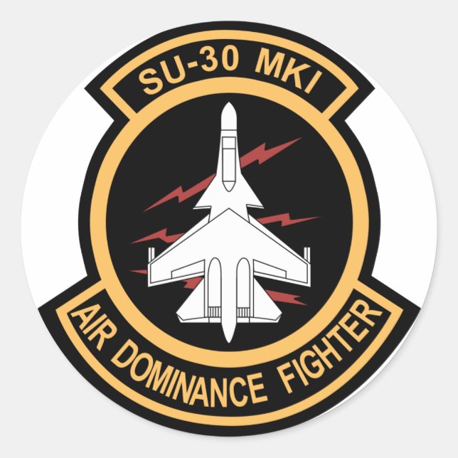Adesivo Patch IAF Su-30MKI (Frente)