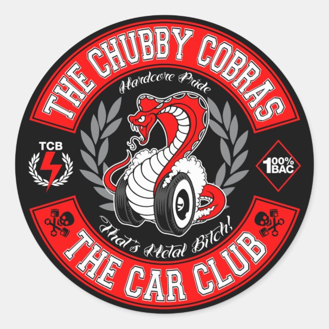 Adesivo Patch Red 1,5" (Frente)