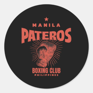 Adesivo Pateros Manila Boxing Club Filipinas - Boxing