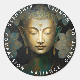 ADESIVO PATINA DE PAZ | RETRATO DE MEDITAÇÃO